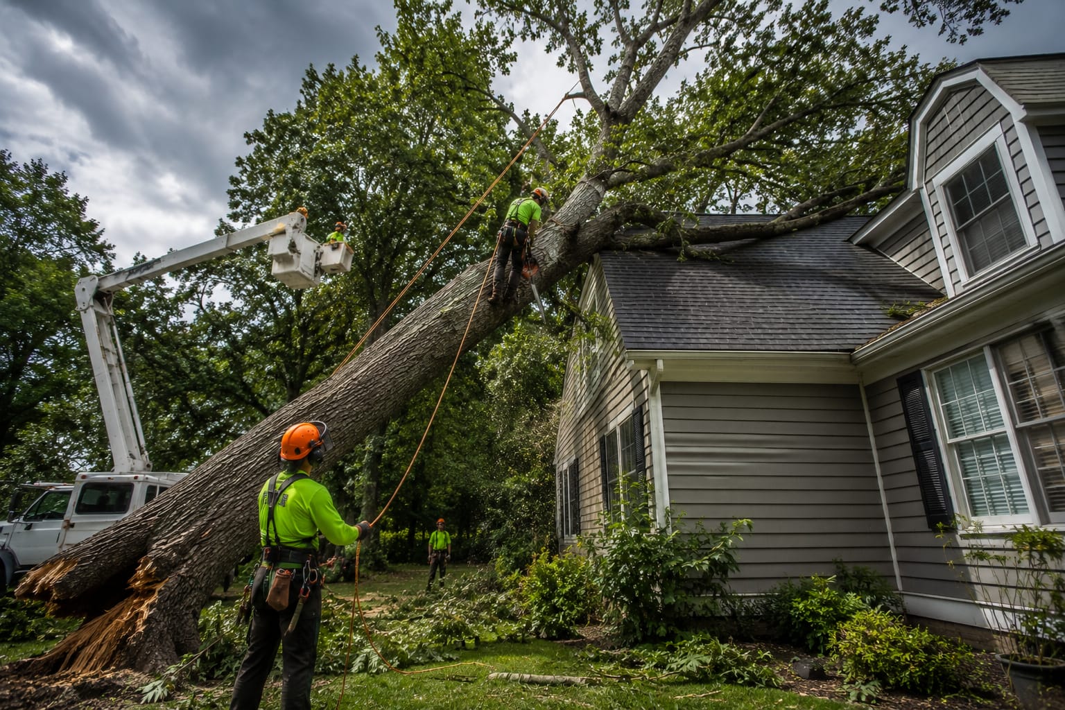 Dangerous tree removal service