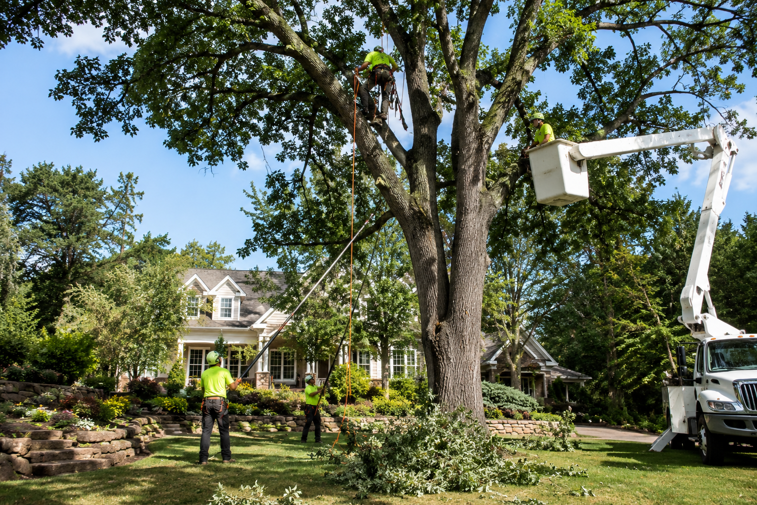Tree trimming service